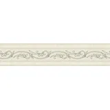 A.S. Création Borte selbstklebend Barock 5 m x 13 cm Beige-Silber