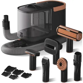 fudajo Haustier Pflegeset Schermaschine 6in1 Schwarz