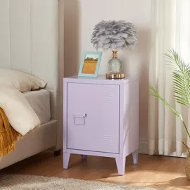 [en.casa] Nachtschrank Inari 57 x 40 x 30 cm Lila