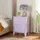 [en.casa] Nachtschrank Inari 57 x 40 x 30 cm Lila