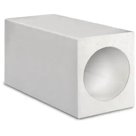 LUNOS Wandeinbaugehäuse aus EPS Styropor für Rundkanäle, Drm: 160mm
