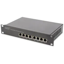 DIGITUS 8-Port Gigabit  Switch, 10 Zoll, Unmanaged