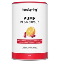 foodspring Pump Pre-Workout - 390g - Cranberry Orange