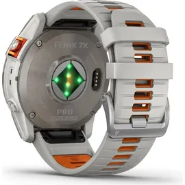 Garmin fenix 7X Pro Sapphire Solar nebelgrau/titanium