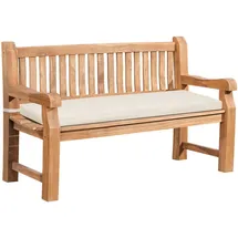deluke Gartenbank 150 x 61 x 93 cm Creme