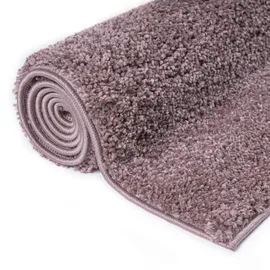 OTTO home Hochflor-Teppich OTTO HOME "Viva Shaggy, in Standard- und Premium-Qualität, 30 mm oder 45 mm Höhe" Gr. 11, braun (mahagoni), B:67cm H:30mm L:230cm, Kunstfaser, Teppiche, Uni Farben, einfarbig, besonders weich und kuschelig, Kundenliebling