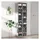 vidaXL Schuhregal 54 x 183 x 34 cm grau / grau