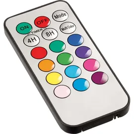 Hellum LED Echtwachskerze 3 St. elfenbein