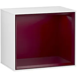 Villeroy & Boch Villeroy und Boch Finion Regalmodul F580HBGF 41,8x35,6x27cm, Regal Peony Matt, Glossy white lacquer