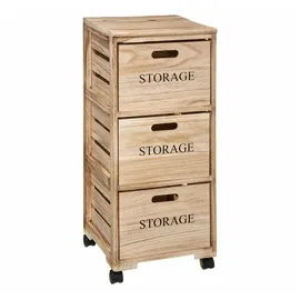 Five Nachtschrank 5five Simply Smart 34 x 34 x 82 cm Beige