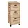 Five Nachtschrank 5five Simply Smart 34 x 34 x 82 cm Beige
