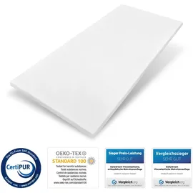 DAILYDREAM Deluxe Memory Foam Topper 140 x 190 cm