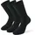 Lenz Funktionssocken 3er Pack Schwarz 35-38