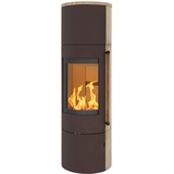 H&M Germany Kaminofen EVO 2.1 XL Sandstein Braun Ofen Heizofen Holzofen Kamin 7kw