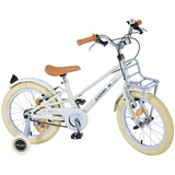 TPFSports Melody Kinderfahrrad - Mädchen - 16 Zoll - 2 Handbremsen - Beige