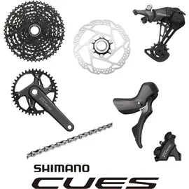 Shimano Gruppe CUES (FC-U6040-1) 10/11-fach, Größe 10 - moderne Dropbar-Schaltgruppe
