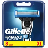 Gillette Rasierklingen Mach3 Turbo 8 St.