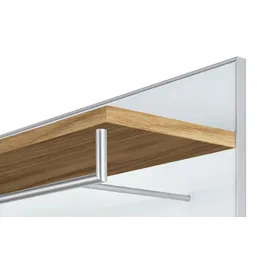 Höffner Garderobenpaneel weiß ¦ Glas,Holzwerkstoff ¦ Maße (cm): B: 80 H: 170 T: 27.0