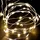 Lex LED-Lichterkette Draht silber 1,95 m 40 LEDs warmweiß