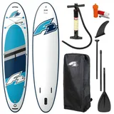 F2 SECTOR 11,5 SUP Board Set Stand Up Paddle Surf-Board Alu Paddel 350cm Paddle