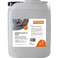 NOVADUR Zementschleier-EX sauer, Kraftvoller Zementschleierentferner, 10,1 kg - Kanister