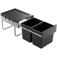 HAILO Abfallsammler 3642701 Raumspar-Tandem 2x 18 Liter | ab