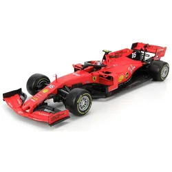 Bburago - Modellauto - Ferrari F1 SF90 Charles Leclerc 2019 (Maßstab 1:18)