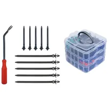 Gedore red Befestigungsclip-Set 676-tlg mit Demontagehebel