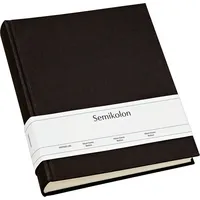 Semikolon Uni Classic Fotoalbum mittel schwarz