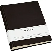 Semikolon Uni Classic Fotoalbum mittel schwarz