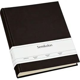 Semikolon Uni Classic Fotoalbum mittel schwarz