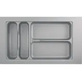 Hettich Orga Tray Besteckeinsatz 440-520 mm Nennbreite 350 mm Silber