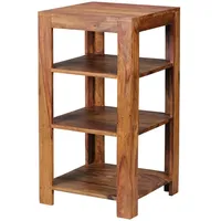 KADIMA DESIGN Bücherregal 44 x 44 x 80 cm Braun