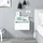 Livetastic Nachtschrank Hades 39,8 x 35 x 31,6 cm Weiß