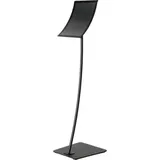 Sprintis update displays Infoständer Konkav schwarz DIN A4 29,5 x 29,5 x 109,0 cm, 1 St.