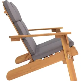 vidaXL Adirondack 126 x 51 x 90 cm Braun