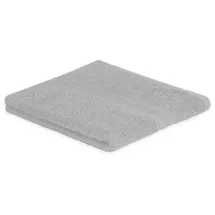 EXKLUSIV HEIMTEXTIL Handtuch 50 x 100 cm silber