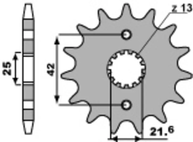 PBR Standard-Stahlritzel 513 - 530, Größe 10 mm