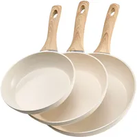 Vevor Pfannen-Set 3-tlg. 20 cm + 24 cm + 28 cm