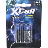 XCell Xtreme Lithium Batterie AAA 4 St.