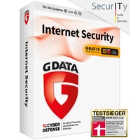 G DATA Internet Security 2024 | 1 Gerät | 1 Jahr | für PC, Mac, Android, iOS | zukünftige Updates inklusive | Made in Germany | Box inkl. DVD & Webcam-Cover