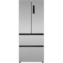 PKM FD403ENFDIX French-Door-Kühlschrank (403 l, 1765 mm hoch, Silber)