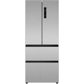 PKM FD403ENFDIX French-Door-Kühlschrank (403 l, 1765 mm hoch, Silber)