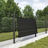 455W PV-Zaun Anlage inkl. Halterung angewinkelt