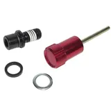 RockShox Rebound Adjuster Knob/Bolt Kit Aluminum 11.4310.645.000 Red Short
