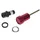 RockShox Rebound Adjuster Knob/Bolt Kit Aluminum 11.4310.645.000 Red Short
