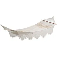 AMAZONAS XXL Makramee Stabhängematte Palacio Boho Liegefläche Ca. 240 x 160 cm
