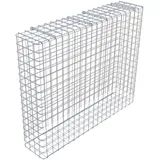 Gabiona Gabione feuerverz 82 x 102 x 22 cm Maschenw 5 x 5 cm