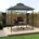 vidaXL BBQ-Pavillon 2 4 1 5 Anthrazit