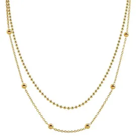 Boccia Titanium Boccia Kette Titan vergoldet 53cm | Gr.: onesize